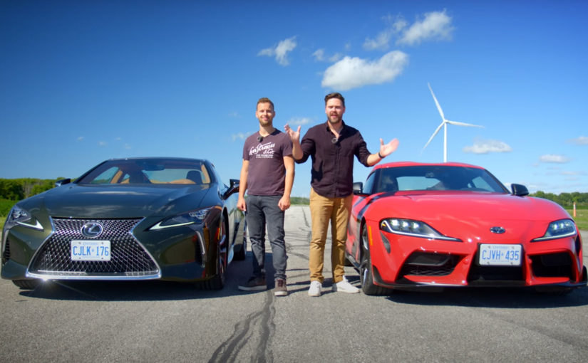 Lexus LC500 And Toyota Supra Are Very Different Yet Quite Well Matched