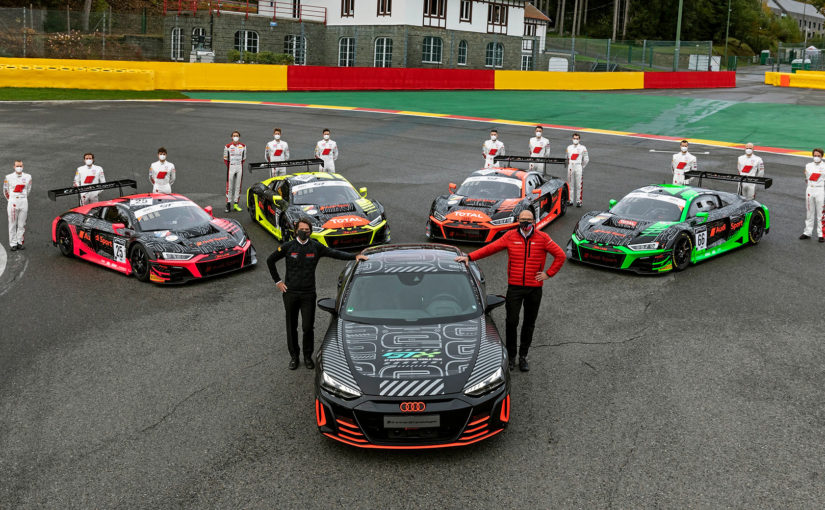 Audi RS E-Tron GT Teased Before Pacing The Field At 24 Hours Of Spa