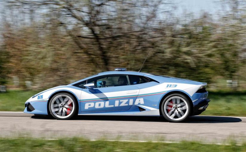 Italian Police Used A Lamborghini Huracan For Urgent 300-Mile Kidney Transport Run From Rome To Padua