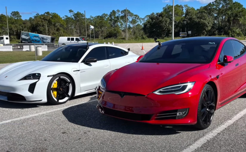 Tesla Model S Performance Can’t Keep Up With Porsche’s Taycan Turbo S