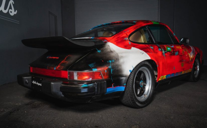 Some See Art, Others See Crime In This 1989 Porsche 911 Carrera Art Car