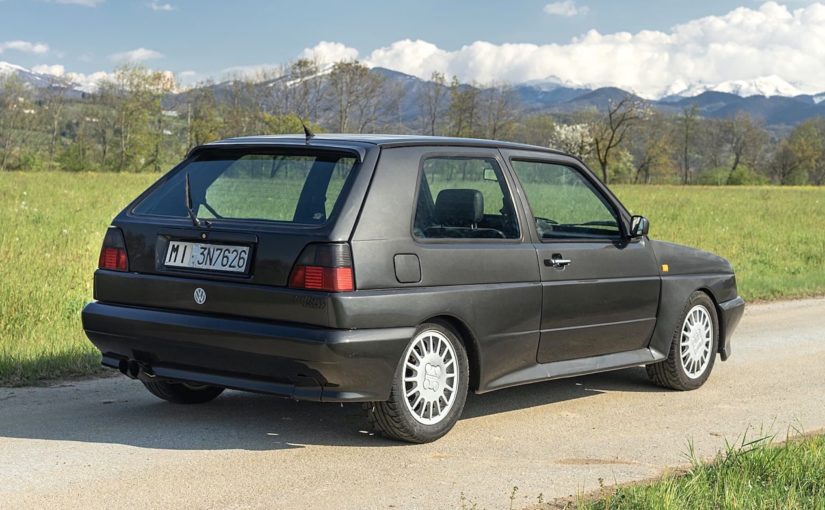 The VW Golf R Story Starts With The 1989 Golf Rallye