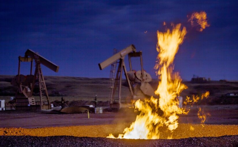 Dealing with ineffective oil area flaring could dramatically reduce methane exhausts