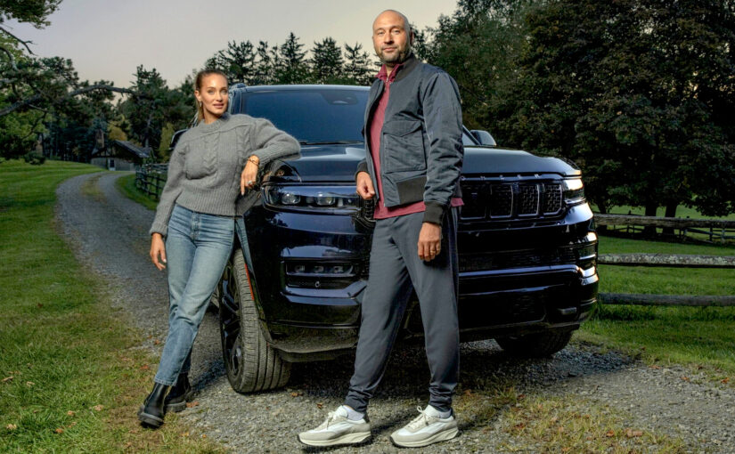 Jeep Enlists Derek And Hannah Jeter To Star In World Series Grand Wagoneer Spot